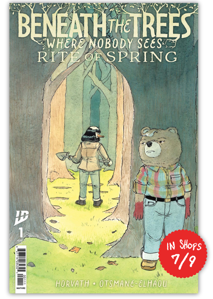 Cover for issue one of Beneath the Trees Where Nobody Sees - Rite of Spring