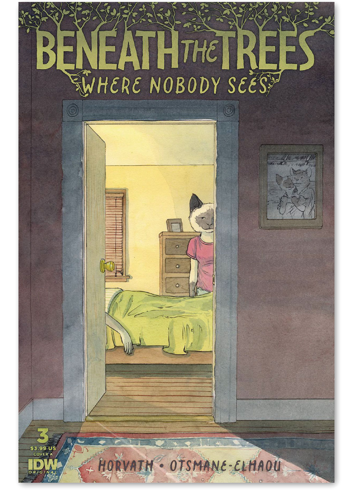 Cover for issue 3 of Beneath the Trees Where Nobody Sees